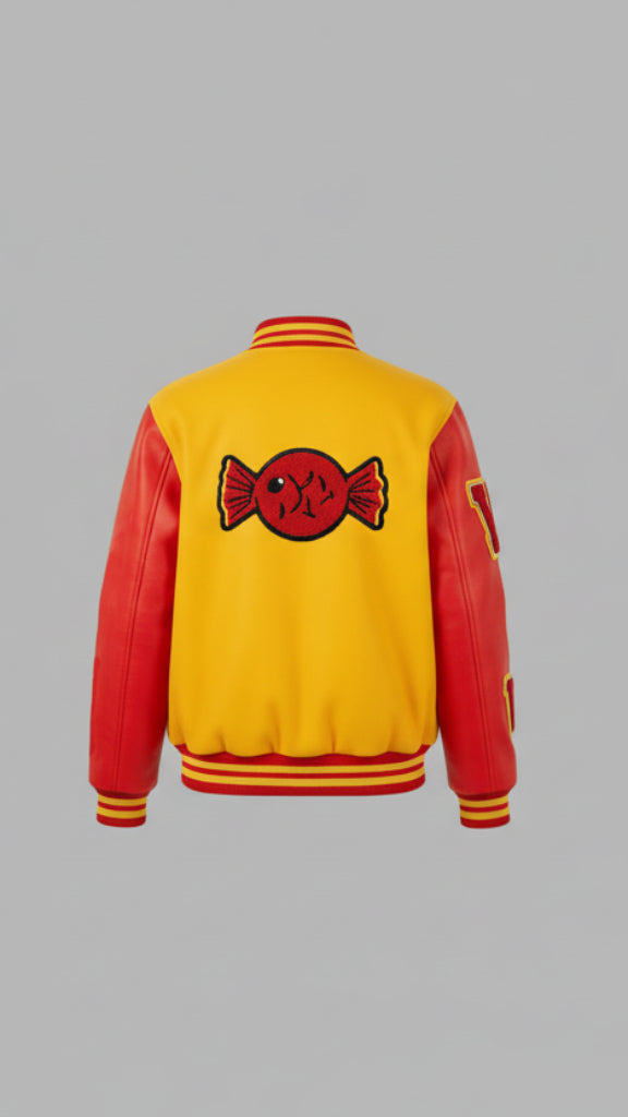 You Are My Candy Girl Varsity Jacket